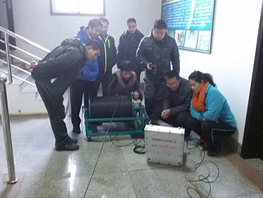 北京地震局測井現場